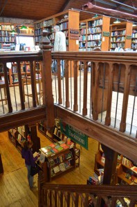 Buchhandlung im Bücherdorf von Wales