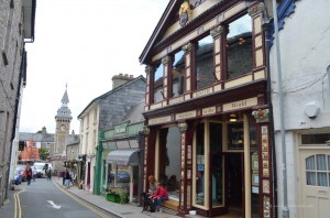 Buchhandlung im Bücherdorf von Wales