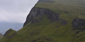 Landschaft am Quiraing auf der Isle of Skye