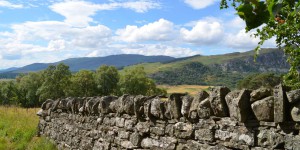 Am geografischen Mittelpunkt von Schottland