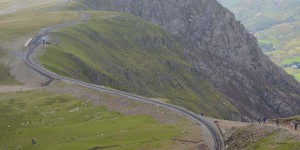 Gleise der Zahnradbahn