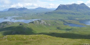 Blick vom Stac Pollaidh