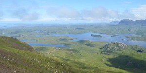 Blick vom Stac Pollaidh