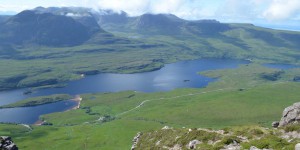 Landschaft am Stac Pollaidh