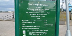 Öffnungszeiten der Schwebefähre