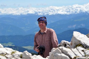 Michael Moll in den Alpen
