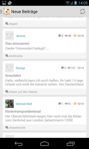 Beiträge aus dem Forum