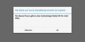 App für das Forum