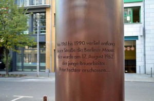 Sterbeort von Peter Fechter