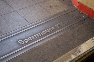 Verlauf der Sperrmauer