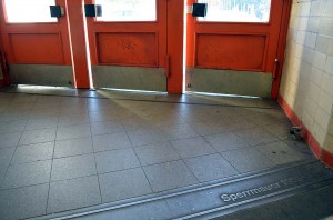 Verlauf der Sperrmauer