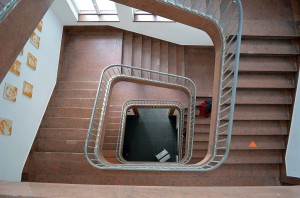 Treppenhaus im Bendler-Block
