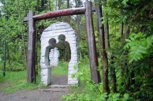 Zugang zum Liebesbankweg