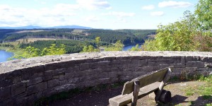 Ausblick auf die Rappbodetalsperre