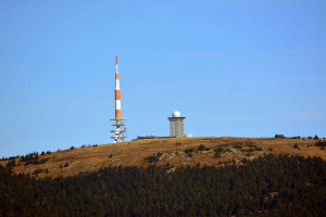 Blick zum Brocken