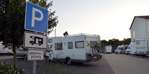 Wohnmobilstellplatz in Hameln