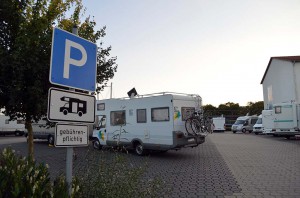 Wohnmobilstellplatz in Hameln