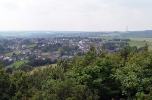 Aussicht vom Krawutschke Turm