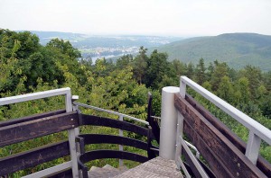 Aussicht vom Krawutschke Turm