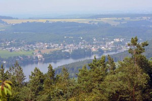 Aussicht vom Krawutschke Turm