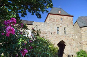 Burg in Untermaubach