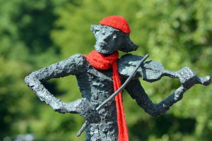 Skulptur in Heimbach