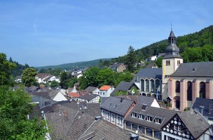 Panorama ueber Heimbach