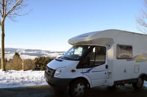 Wohnmobiltour im Winter