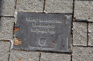 Erinnerung an die Stadt Sonthofen