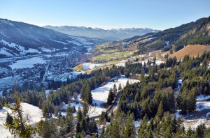 Ausblick über das Allgäu
