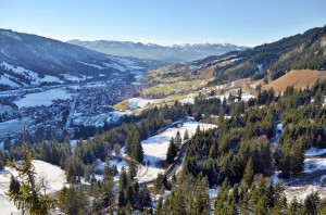 Ausblick über das Allgäu