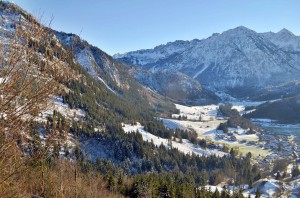 Ausblick über das Allgäu