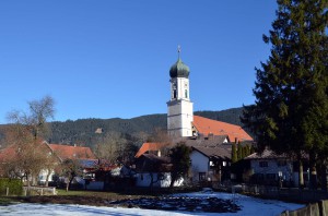 Kirche in Oberammergau