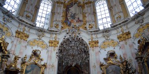 In der Klosterkirche Ettal