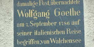 Goethes Schlafplatz