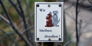 Wir bleiben draußen