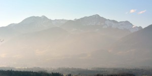 Ausblick auf die Alpen