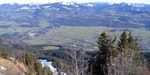 Panorama von der Rossfeldstraße