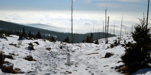 Blick über die Wolken