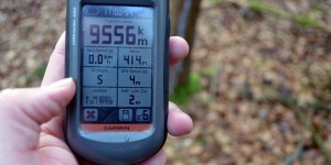 Konfluenzpunkt mit GPS-Gerät