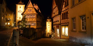 Abendliches Rothenburg