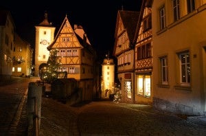 Abendliches Rothenburg
