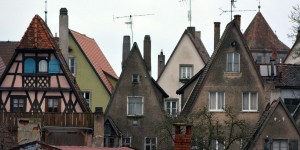 Häuser in Rothenburg