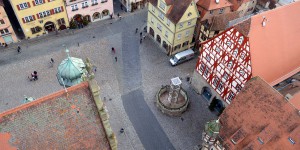 Blick vom Rathausturm