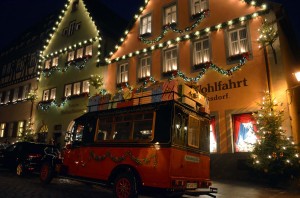 Weihnachtliches Rothenburg