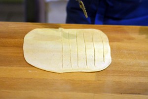 Teig für die Ballen