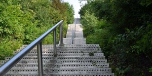 Treppe zum Tetraeder