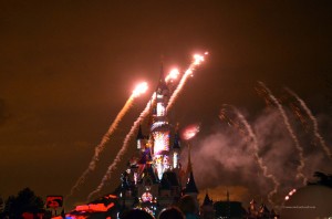 Feuerwerk bei Disney Dreams