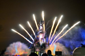 Feuerwerk bei Disney Dreams