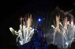 Feuerwerk bei Disney Dreams